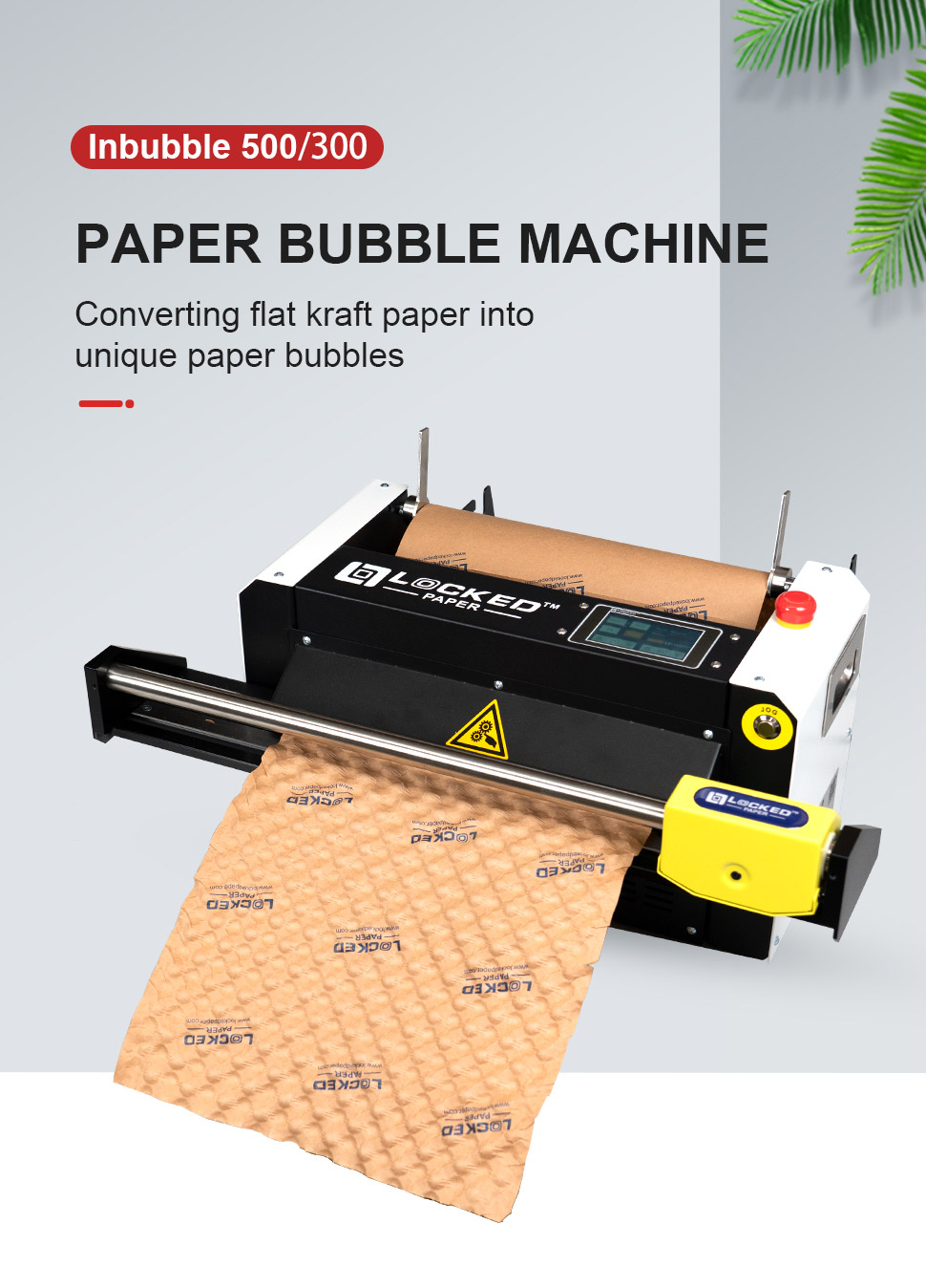 paper bubble machine