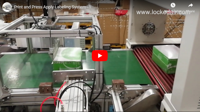 Real Time Print and Press-Apply Labeling System P540