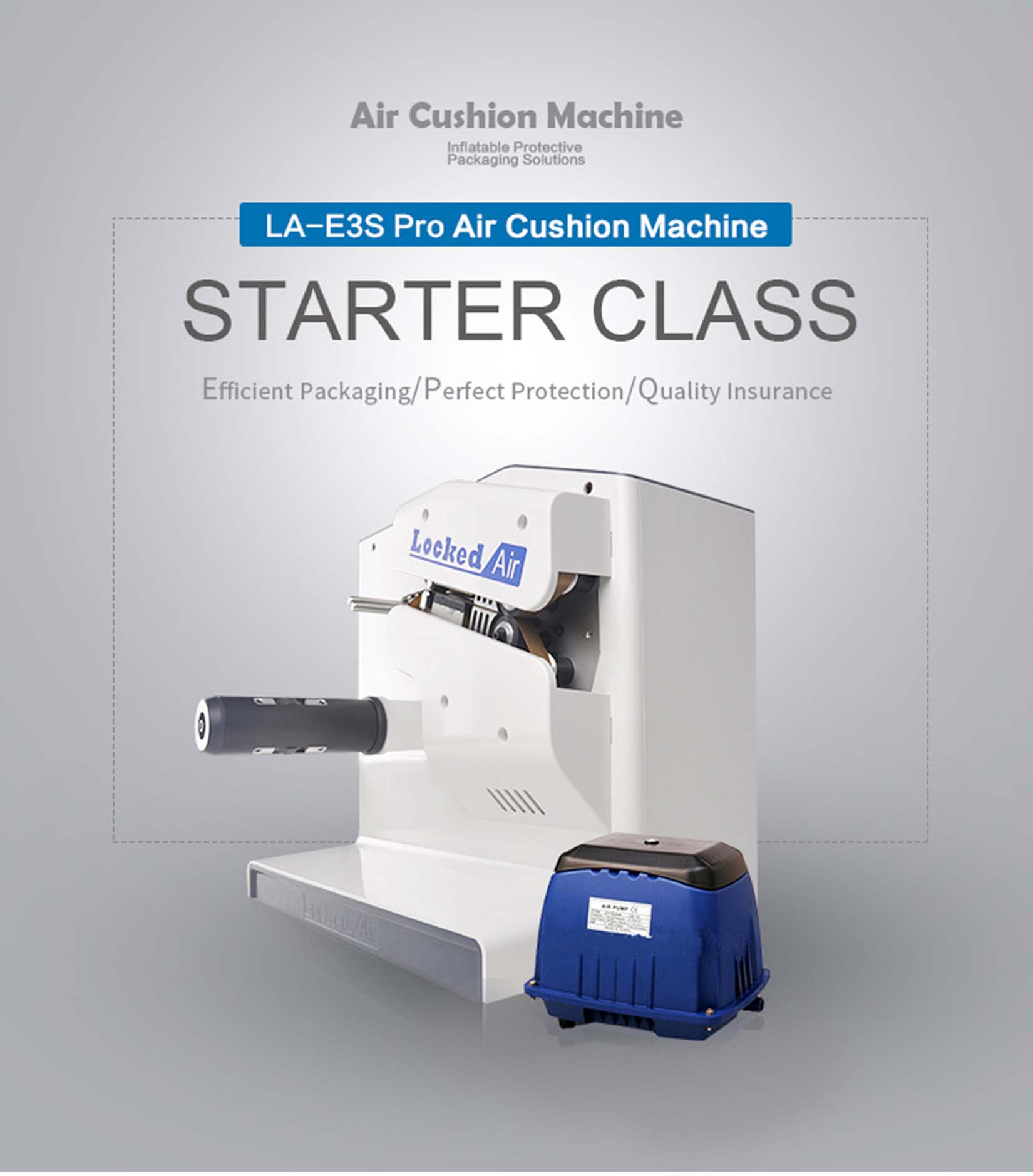 LA-E3S Pro High-Pressure Air Fill Packaging Machine - Business Class