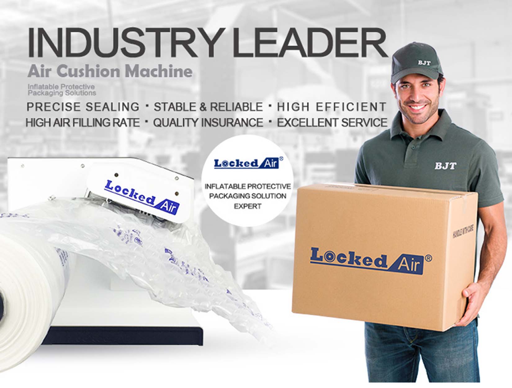LA-E3S Pro High-Pressure Air Fill Packaging Machine - Business Class