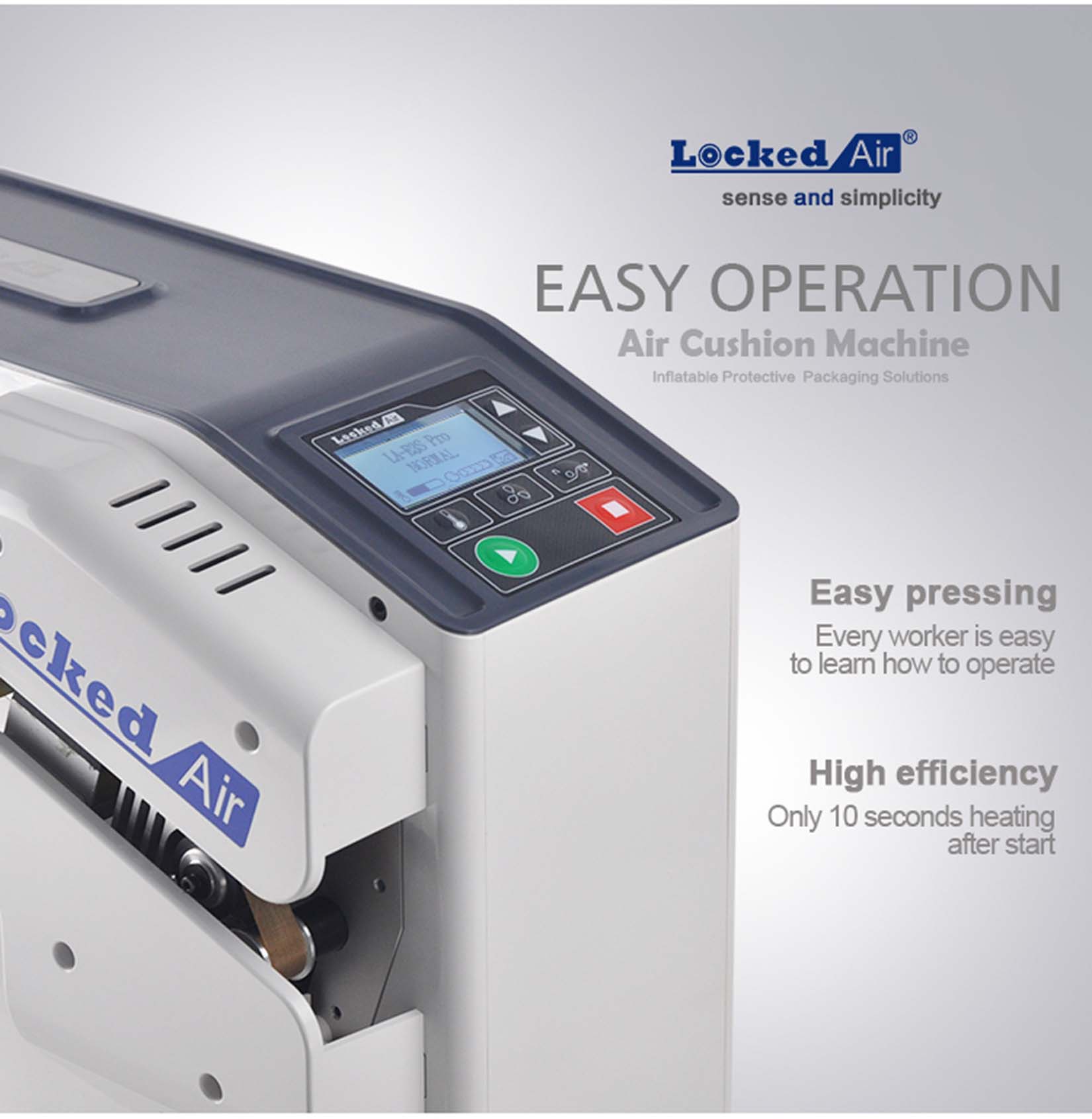 LA-E3S Pro High-Pressure Air Fill Packaging Machine - Business Class