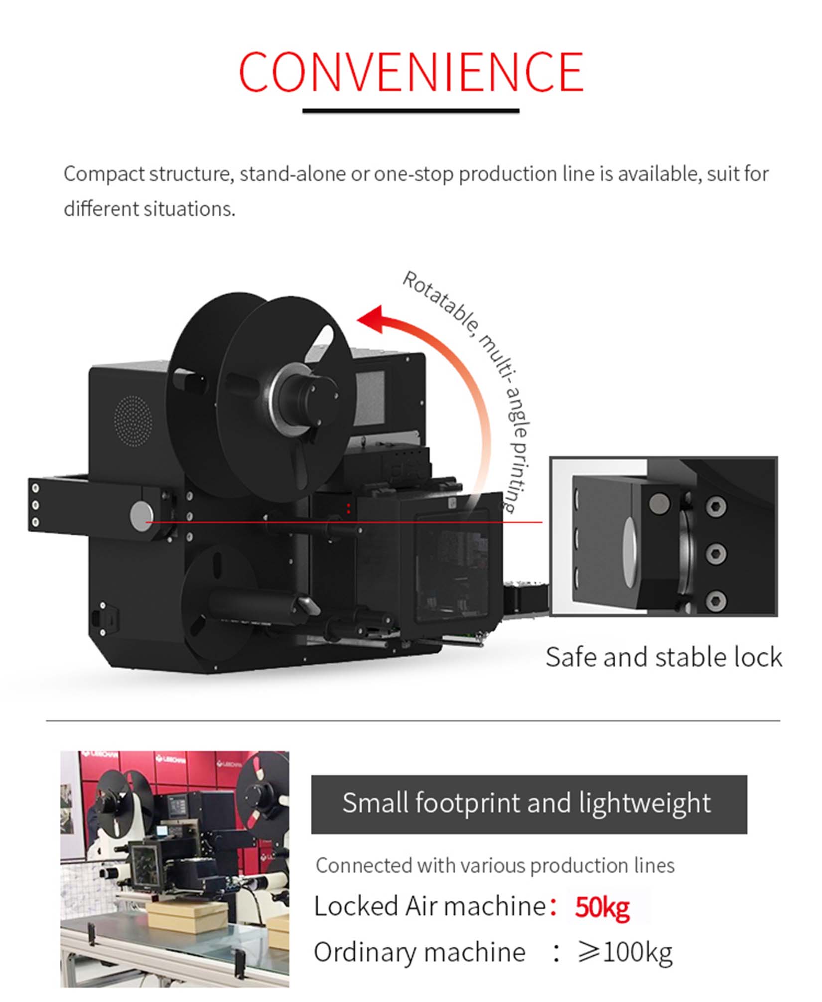 Real Time Print and Blow-Apply Labeling System PLS54C