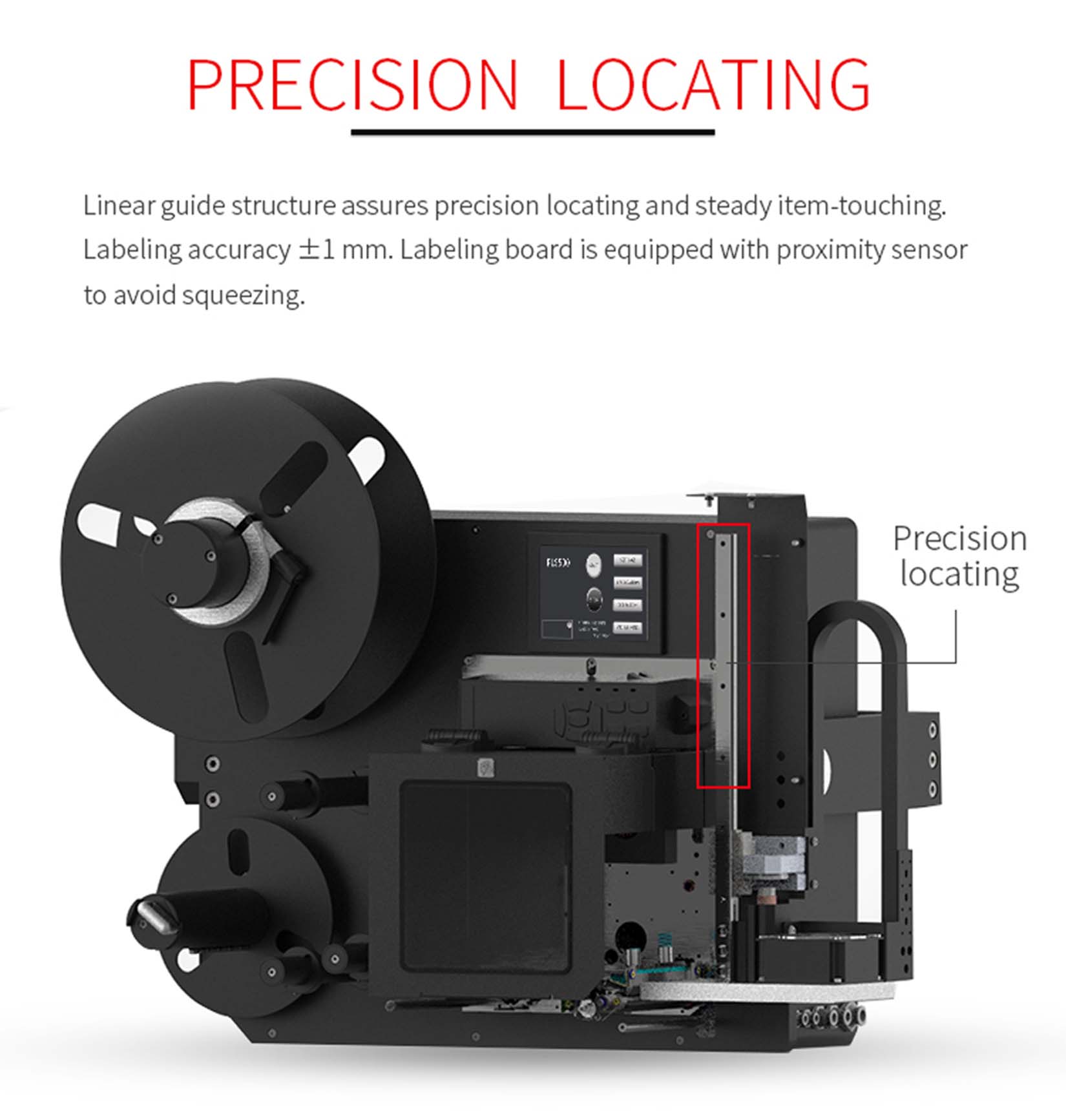Print and Press-Apply Labeling System PLS540