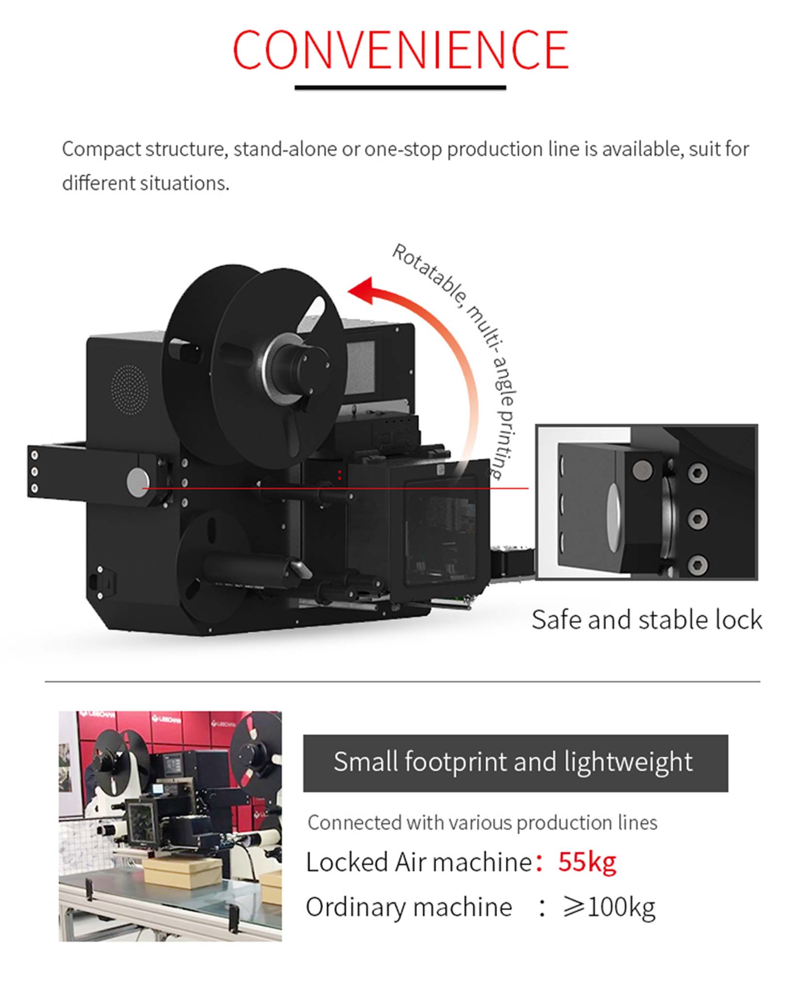 Print and Press-Apply Labeling System PLS540