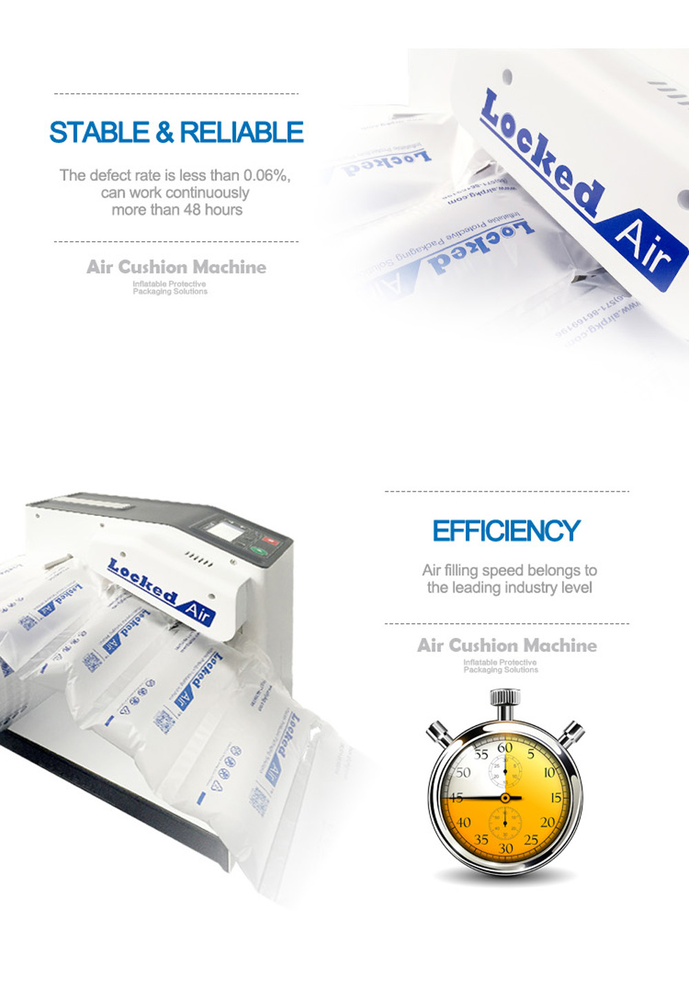 LA-E3S Multifunction Mini Air Cushion Machine -  Business Class