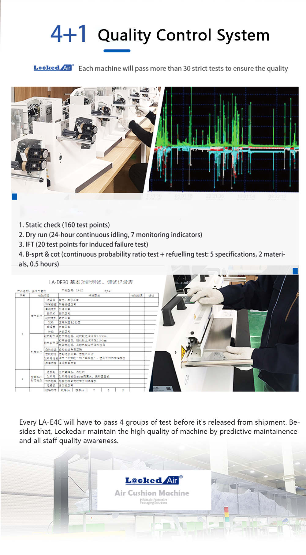 LA-E4C Air Cushion Machine