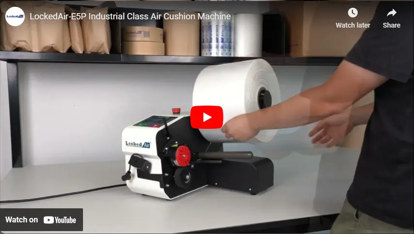 LockedAir-E5P Industrial Class Air Cushioning Machine