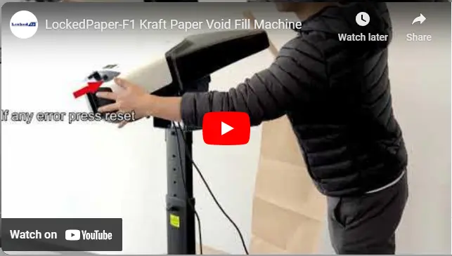 LockedPaper-F1 Kraft Paper Void Fill Machine
