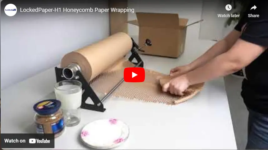 LockedPaper-H1 Honeycomb Paper Wrapping