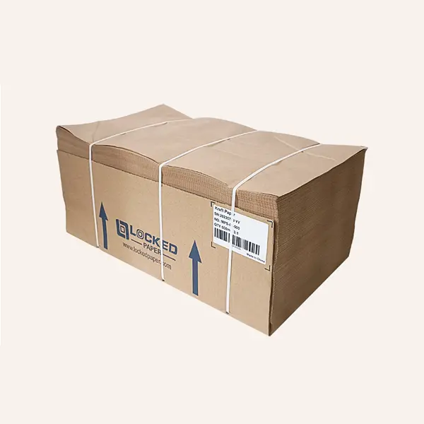 LockedPaper Folded Kraft Paper