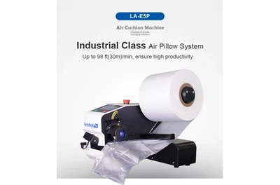 LA-E5P Air Cushion Machine — No Blade, No Belt, No Hassle